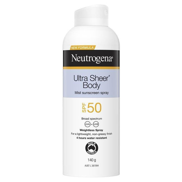 Neutrogena Ultra Sheer Face Sunscreen SPF 60 88ml 
