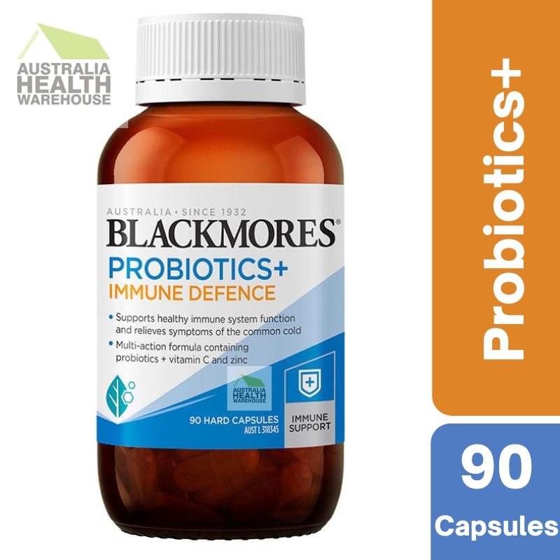 [Expiry: 03/2025] Blackmores Probiotics+ Immune Defence 90 Capsules