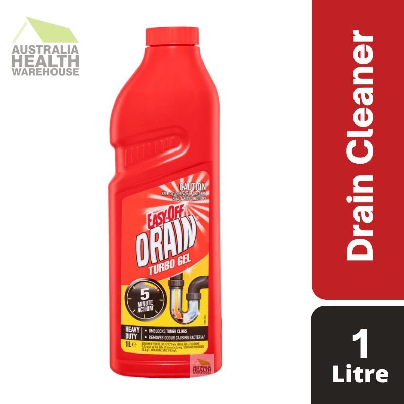 Easy-Off Drain Cleaner Turbo Gel 1 Litre