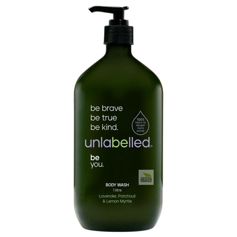 Unlabelled Lavender, Patchouli & Lemon Mrytle Body Wash 1 Litre