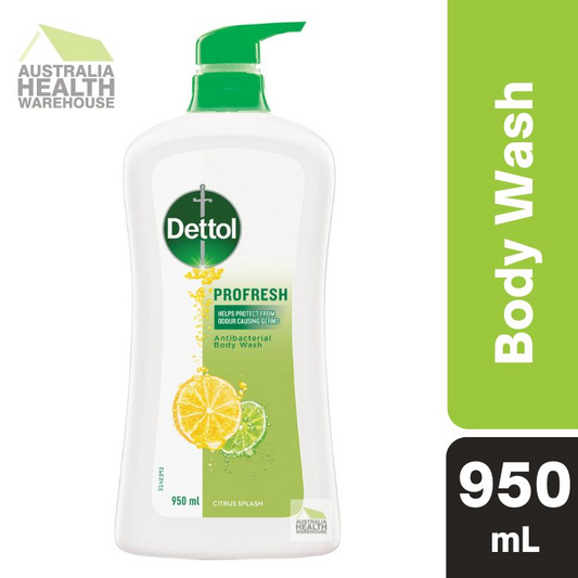 [Expiry: 05/2025] Dettol Profresh Citrus Splash Antibacterial Shower Gel 950mL