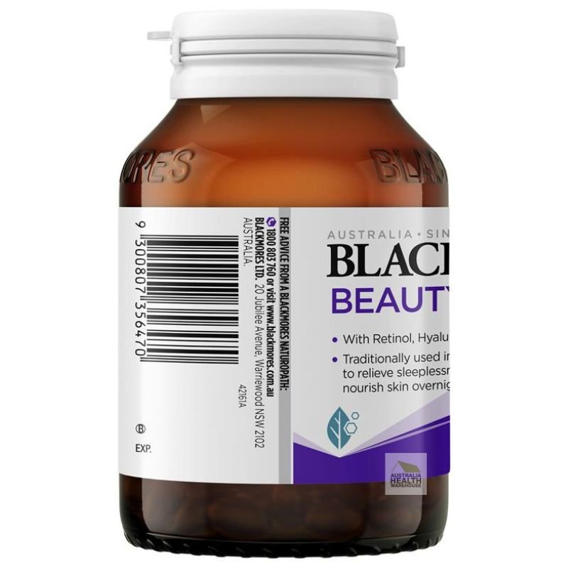 [Expiry: 04/2025] Blackmores Beauty Sleep 60 Capsules