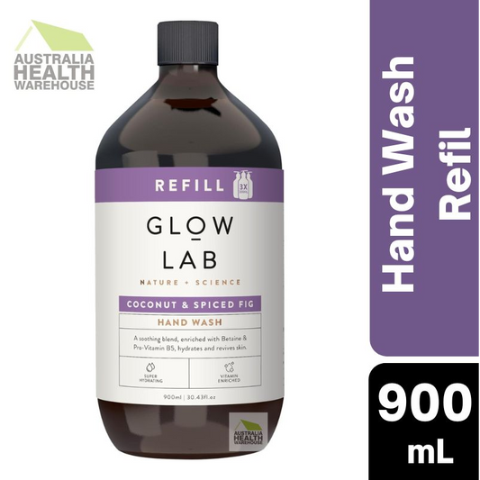 [Expiry: 07/2025] Glow Lab Coconut & Spiced Fig Refill Hand Wash 900mL