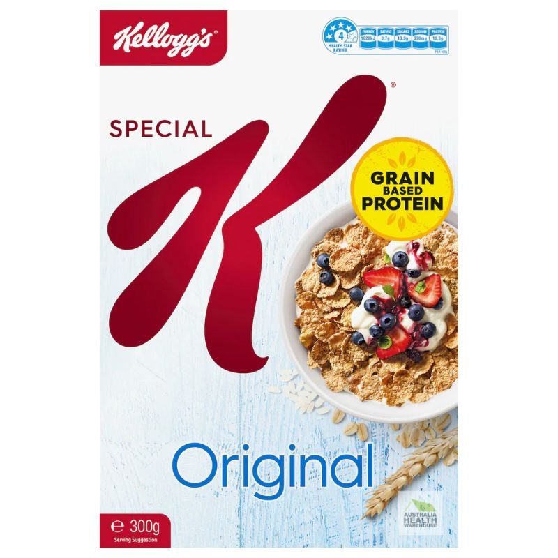 [Expiry: 10/08/2025] Kellogg's Special K Original Cereal 300g