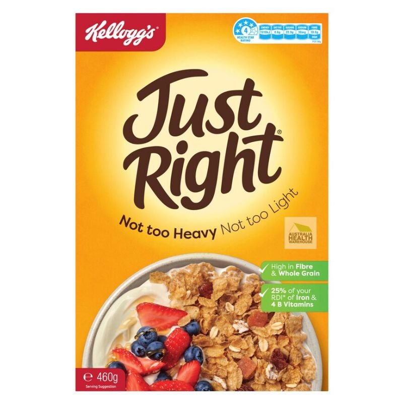 [Expiry: 25/07/2025] Kellogg's Just Right Cereal 460g