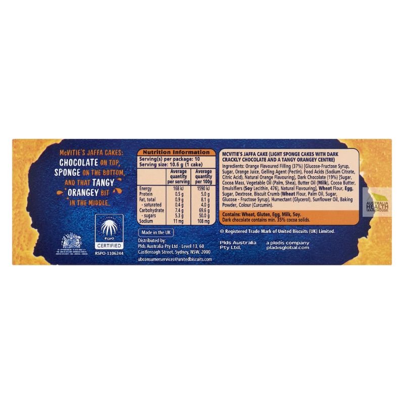 [Expiry: 24/05/2025] McVitie's Jaffa Cakes 10 Pack 106g