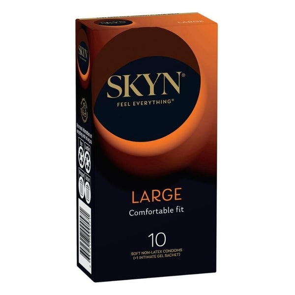 [Expiry: 10/2028] SKYN Large Condoms 10 Pack