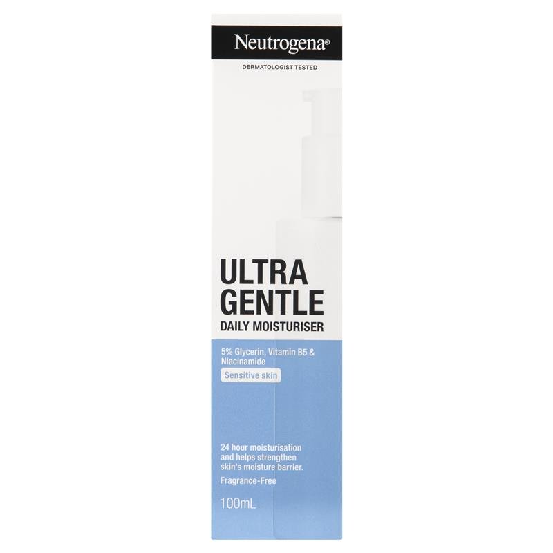 [Expiry: 09/2026] Neutrogena Ultra Gentle Daily Moisturiser 100mL