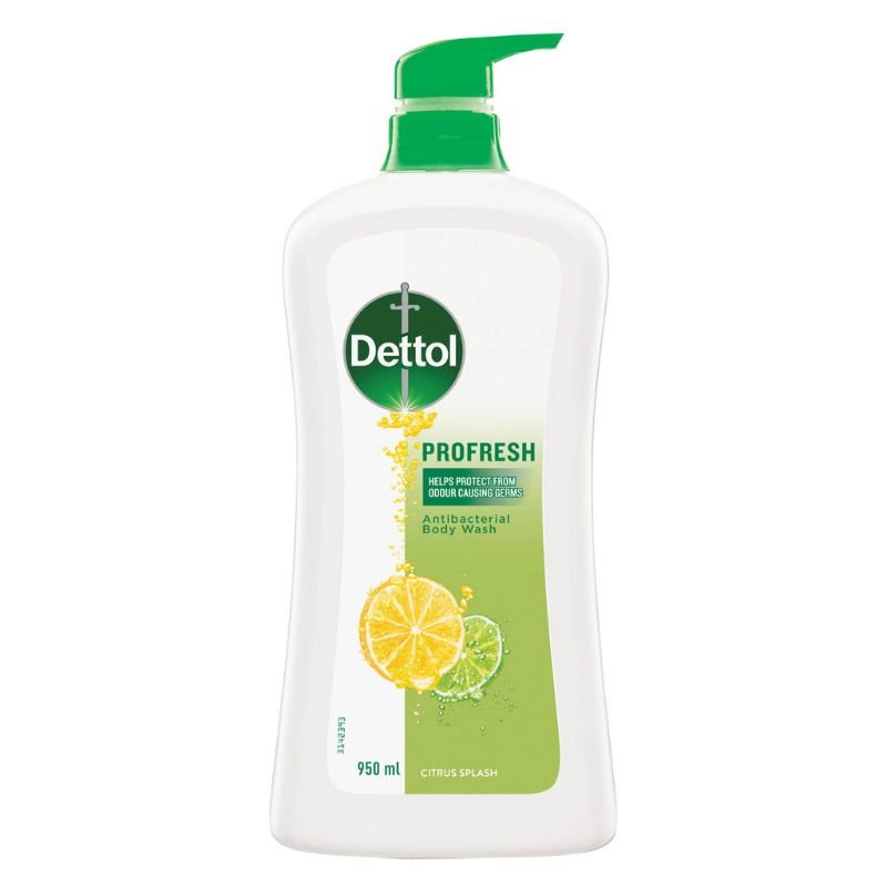 [Expiry: 05/2025] Dettol Profresh Citrus Splash Antibacterial Shower Gel 950mL