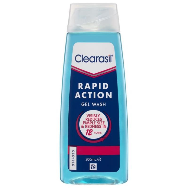 [Expiry: 02/2025] Clearasil Rapid Action Gel Wash 200mL