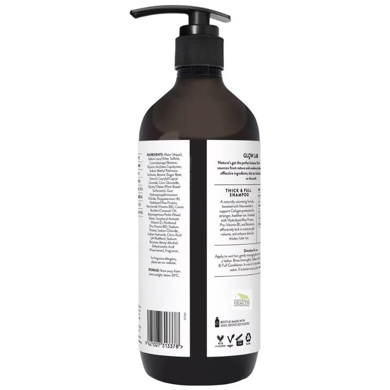 [Expiry: 03/2025] Glow Lab Thick & Full Shampoo 600mL