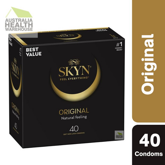 [Expiry: 08/2028] SKYN Original Condoms 40 Pack