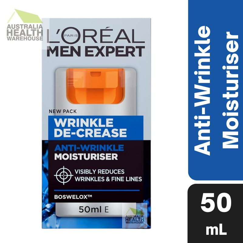 L'Oreal Men Expert Wrinkle De-crease Moisturiser 50mL