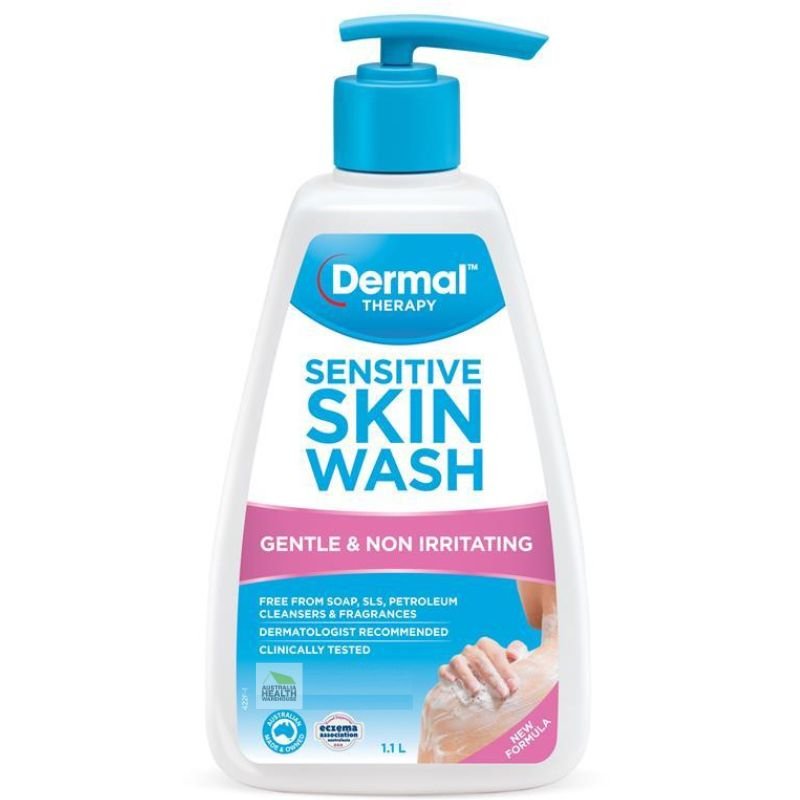 Dermal Therapy Sensitive Skin Wash 1.1 Litre