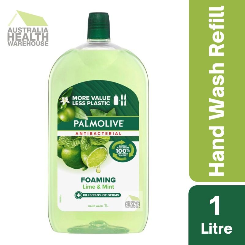 Palmolive Antibacterial Lime Hand Wash Soap Refill 1 Litre