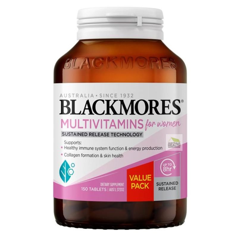 [Expiry: 11/2025] Blackmores Multivitamins for Women Sustained Release 150 Tablets