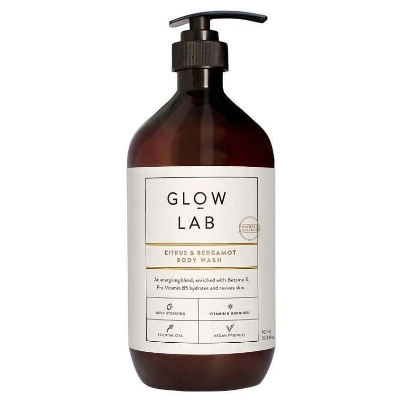 [Expiry: 05/2026] Glow Lab Citrus & Bergamot Body Wash 900mL