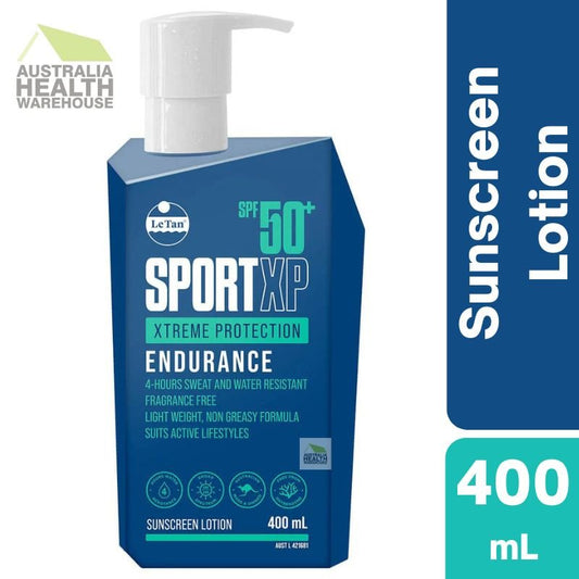 [Expiry: 05/2027] Le Tan SPF50+ Sport XP Xtreme Protection Endurance Sunscreen 400mL