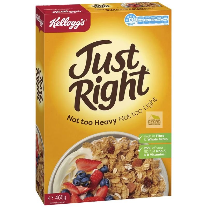 [Expiry: 25/07/2025] Kellogg's Just Right Cereal 460g