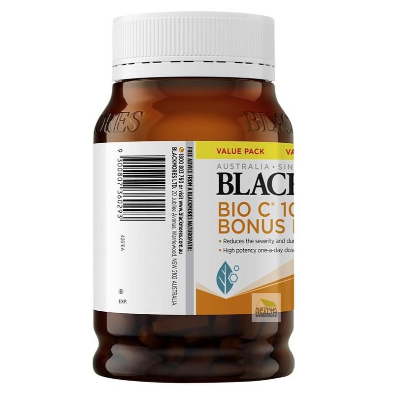 [Expiry: 11/2025] Blackmores Bio C 1000 180 Tablets