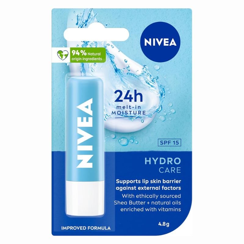 Nivea Lip Care Hydro Care SPF15 4.8g