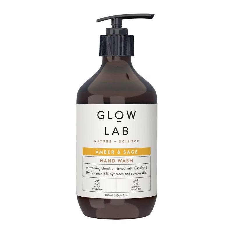 [Expiry: 05/2026] Glow Lab Amber & Sage Hand Wash 300mL