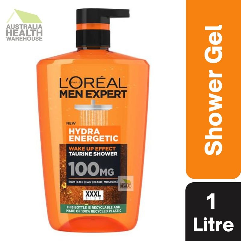 L'Oreal Men Expert Hydra Energetic Shower Gel 1 Litre