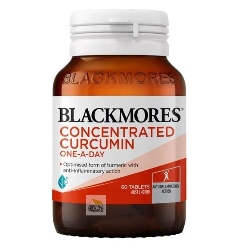 [Expiry: 07/2025] Blackmores Concentrated Curcumin One-A-Day 60 Tablets