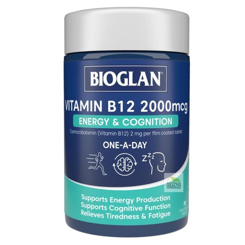 [Expiry: 10/2026] Bioglan Vitamin B12 2000mcg 90 Tablets