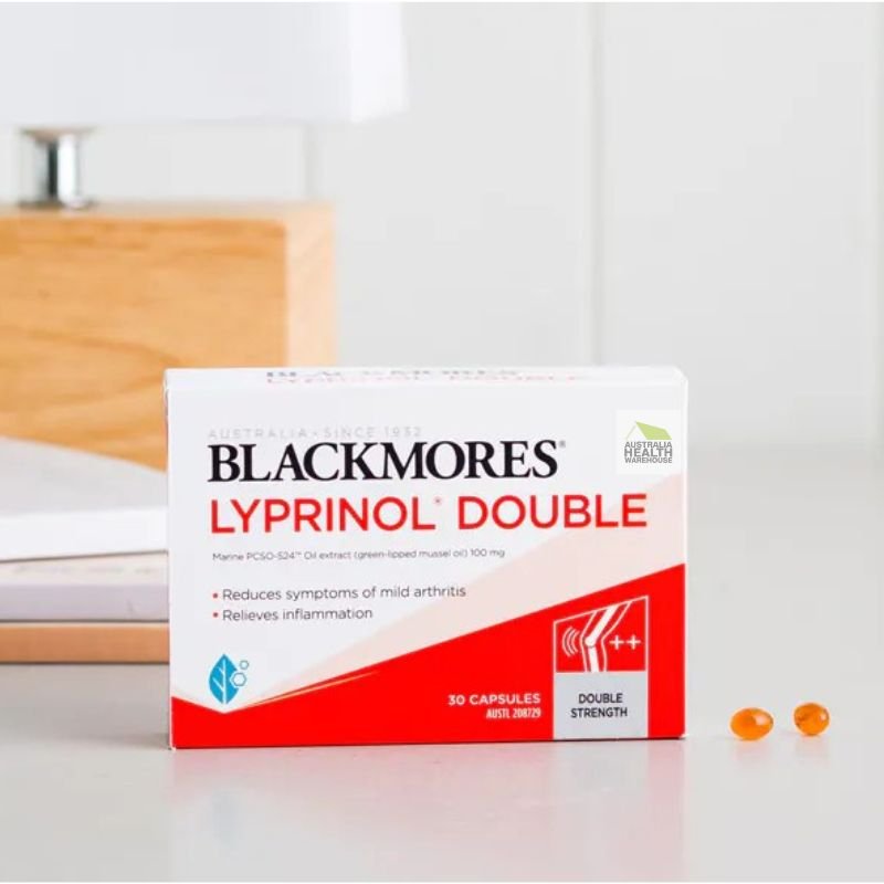 [Expiry: 05/2026] Blackmores Lyprinol Double 30 Capsules