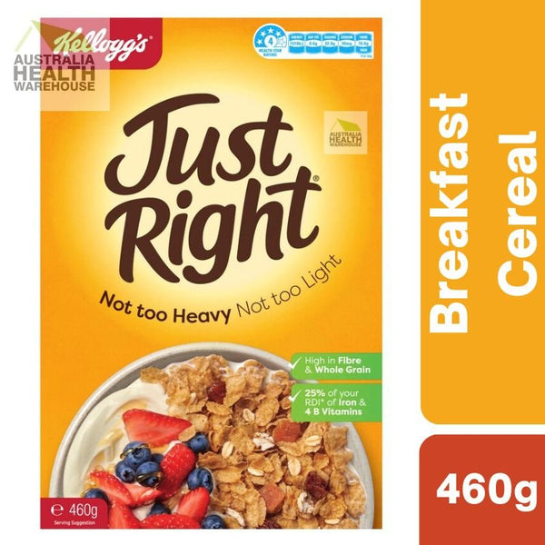 [Expiry Date: 27/04/2025] Kellogg's Just Right Cereal 460g