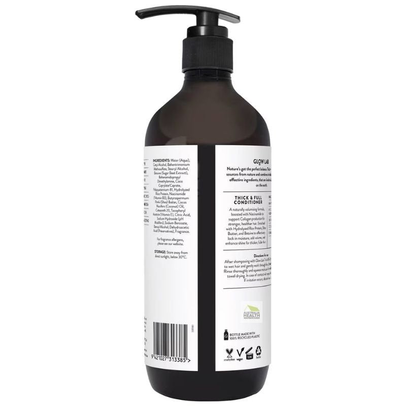 [Expiry: 00/2025] Glow Lab Thick & Full Conditioner 600mL