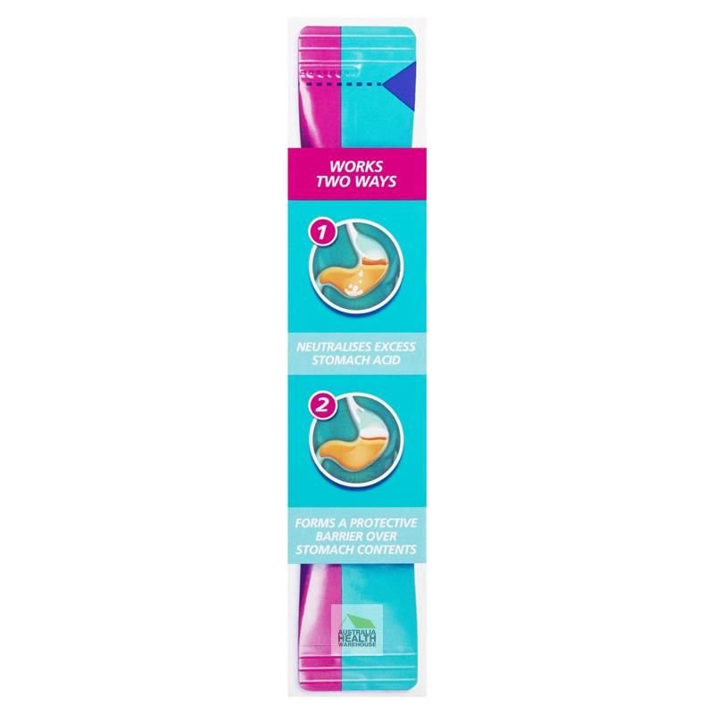 [Expiry: 01/2026] Gaviscon Dual Action Liquid Sachets 12 x 10mL