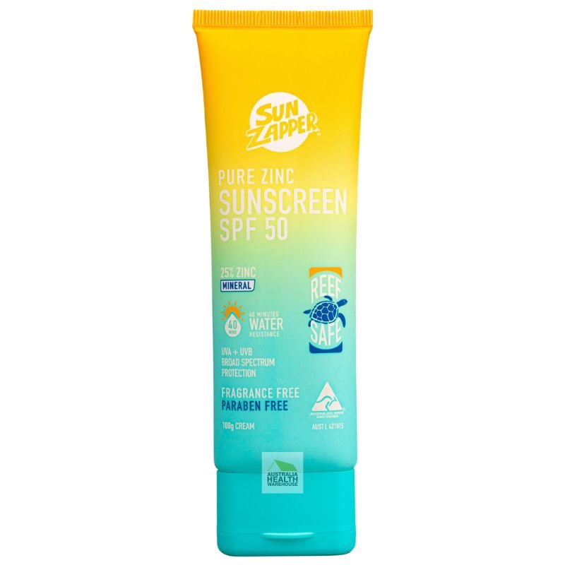 [Expiry: 12/2026] Sun Zapper Pure Zinc Sunscreen 100g