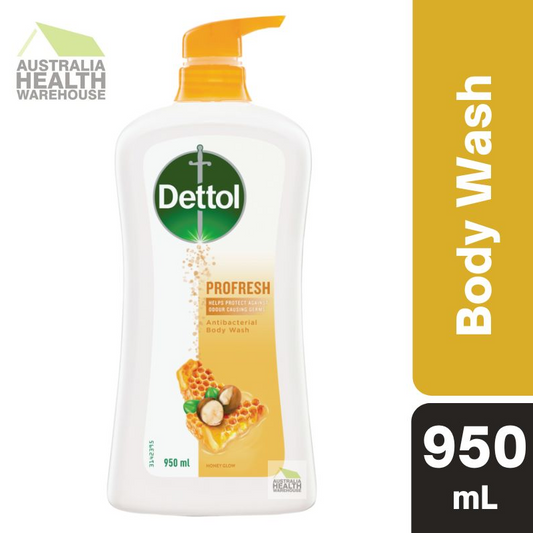 [Expiry: 05/2025] Dettol Profresh Honey Glow pH-Balanced Shower Cream 950mL