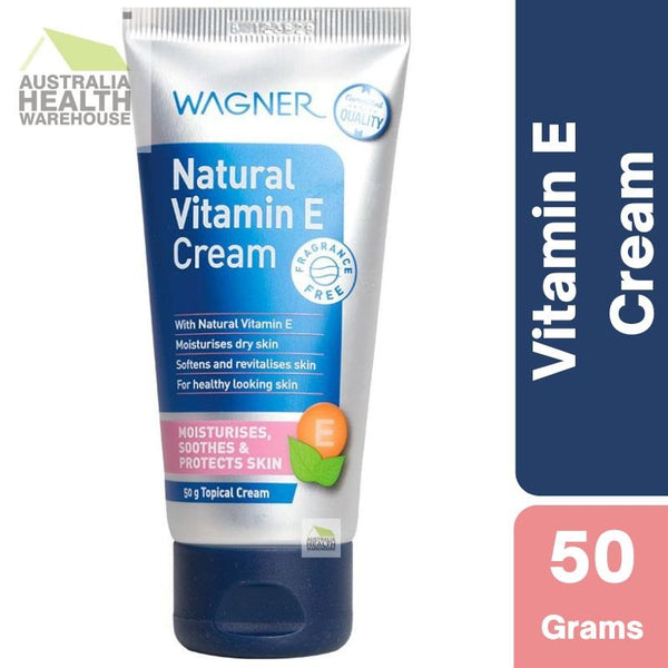 [Expiry: 10/2025] Wagner Natural Vitamin E Cream 50g