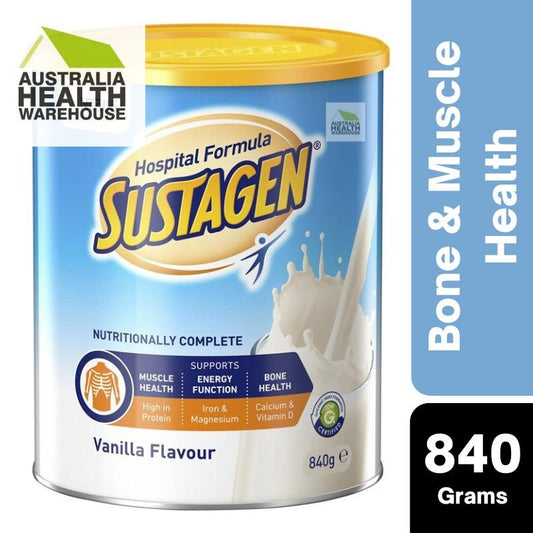 [Expiry: 03/2026] Sustagen Hospital Active 840g Vanilla