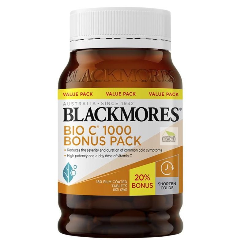 [Expiry: 11/2025] Blackmores Bio C 1000 180 Tablets