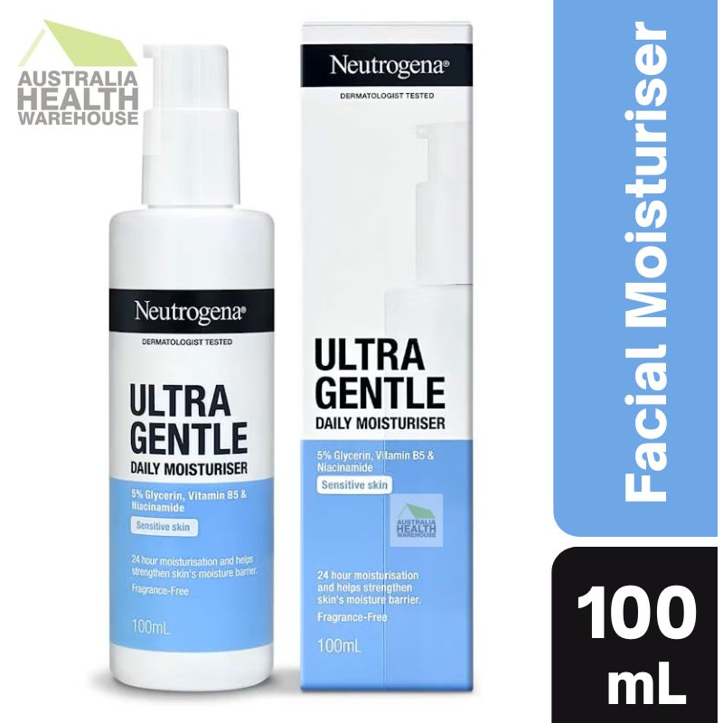 [Expiry: 09/2026] Neutrogena Ultra Gentle Daily Moisturiser 100mL