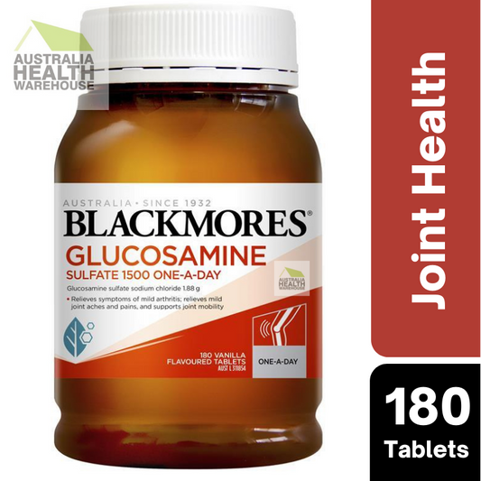 [Expiry: 02/2027] Blackmores Glucosamine Sulfate 1500 One-A-Day 180 Tablets