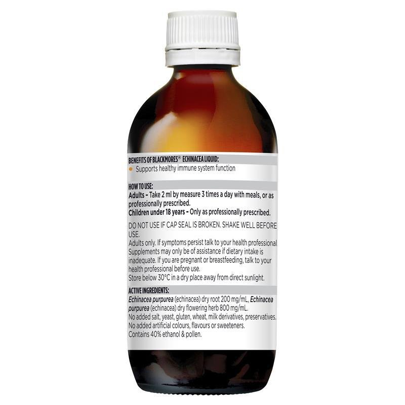 Blackmores Echinacea Liquid 50mL November 2027