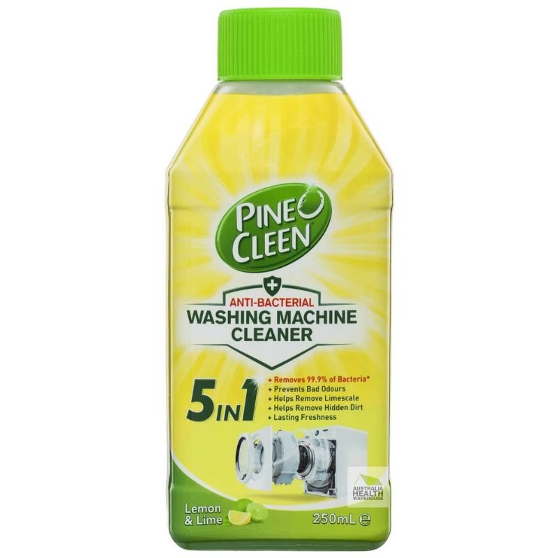 Pine O Cleen Antibacterial Washing Machine Cleaner Lemon & Lime 250mL