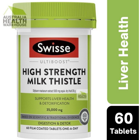 [Expiry: 06/2026] Swisse Ultiboost High Strength Milk Thistle 60 Tablets