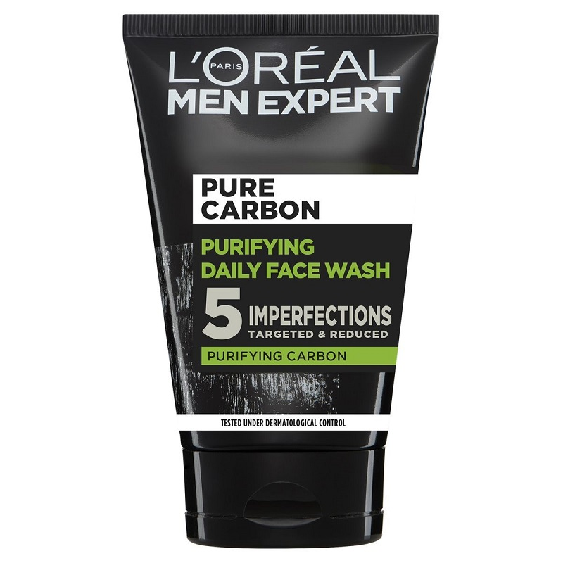 L'Oreal Men Expert Pure Carbon Daily Face Wash 100mL