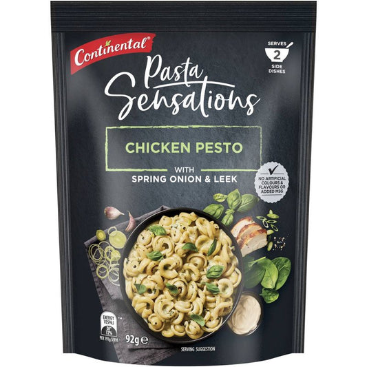 Continental Pasta Sensations Chicken Pesto with Spring Onion & Leek 92g [8 August 2024]