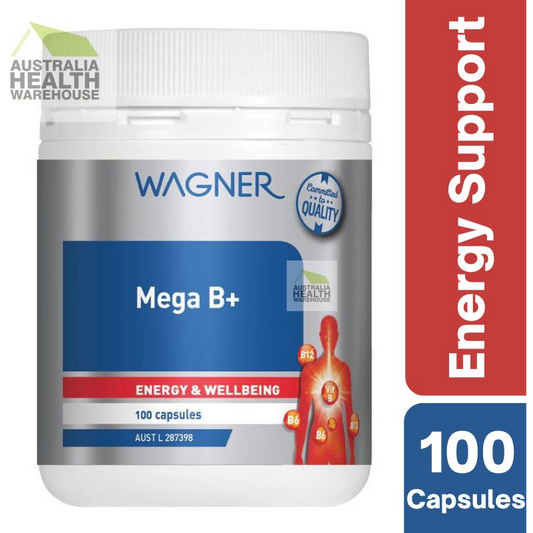 [CLEARANCE Expiry: 11/2024] Wagner Mega B+ 100 Capsules