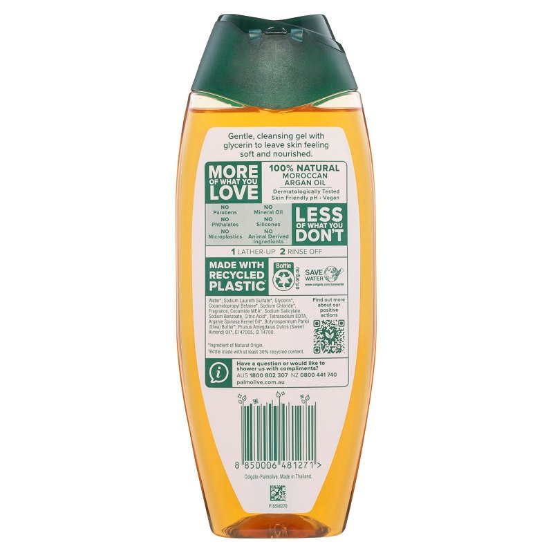 Palmolive Naturals Moroccan Argan Oil Body Wash 500mL