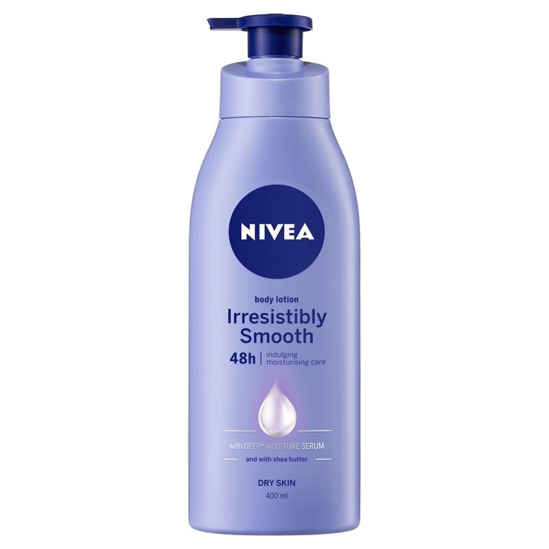 Nivea Body Lotion Irresistibly Smooth - Dry Skin 400mL