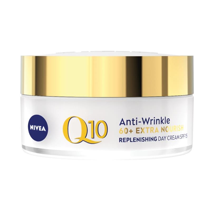 Nivea Q10 Anti-Wrinkle Day Cream for Mature Skin 60+ 50mL