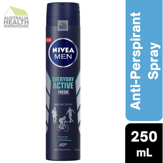 Nivea Men Everyday Active Fresh Anti-Perspirant Deodorant Spray 250mL